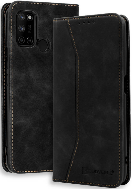 Bodycell Θήκη - Πορτοφόλι Realme 7i - Black (5206015064104)