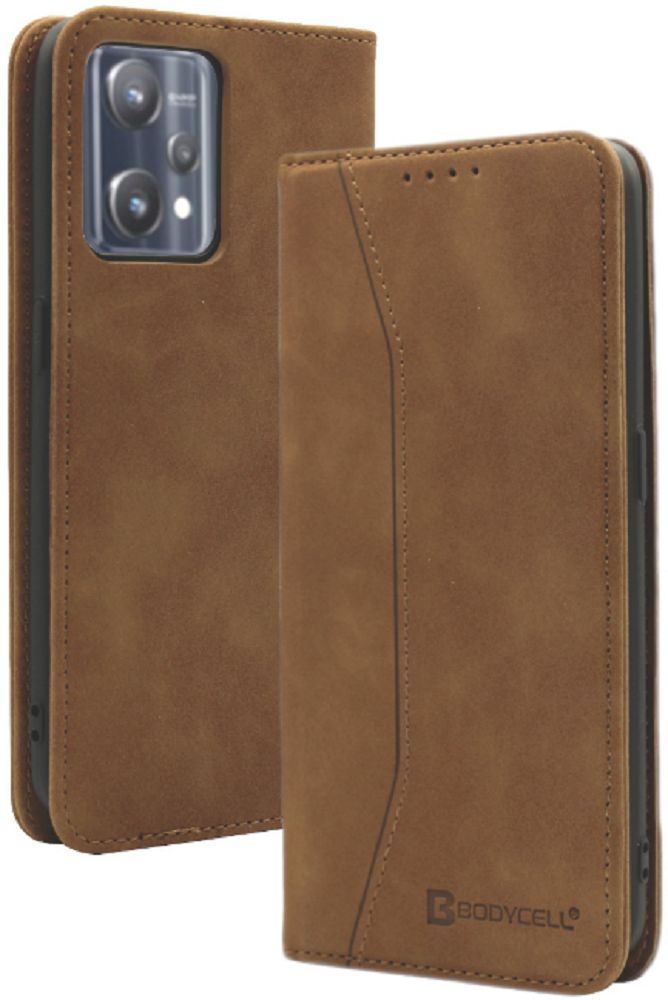 Bodycell Θήκη - Πορτοφόλι Realme 9 Pro - Brown