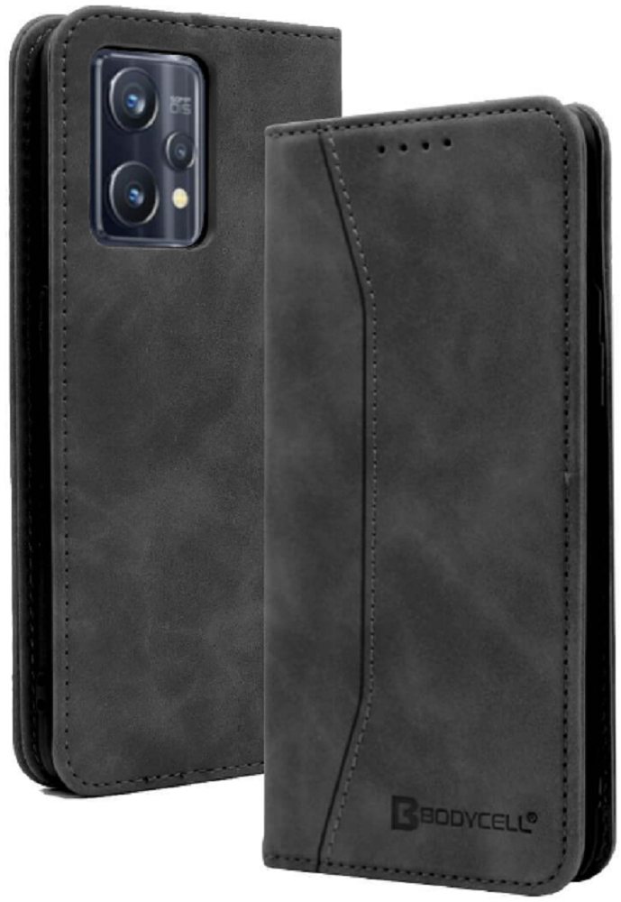 Bodycell Θήκη - Πορτοφόλι Realme 9 Pro Plus - Black