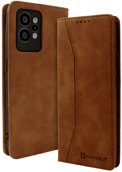 Bodycell Θήκη - Πορτοφόλι Realme GT2 Pro - Brown