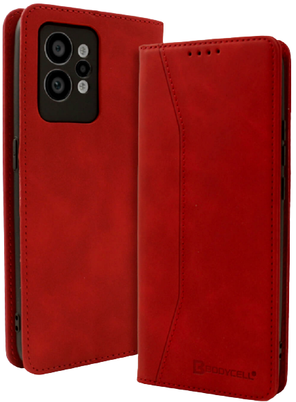Bodycell Θήκη - Πορτοφόλι Realme GT2 Pro - Red