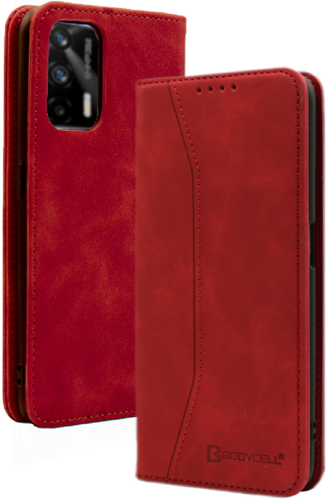 Bodycell Θήκη - Πορτοφόλι Realme GT 5G - Red