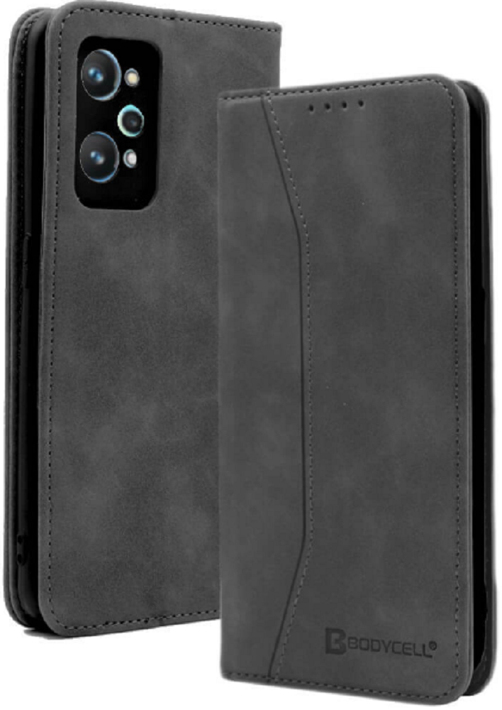 Bodycell Θήκη - Πορτοφόλι Realme GT Neo 2 - Black