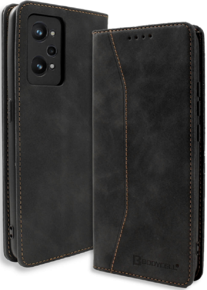 Bodycell Θήκη - Πορτοφόλι Realme GT Neo 3T - Black