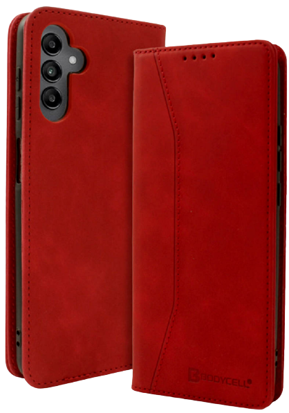 Bodycell Θήκη - Πορτοφόλι Samsung Galaxy A04s - Red