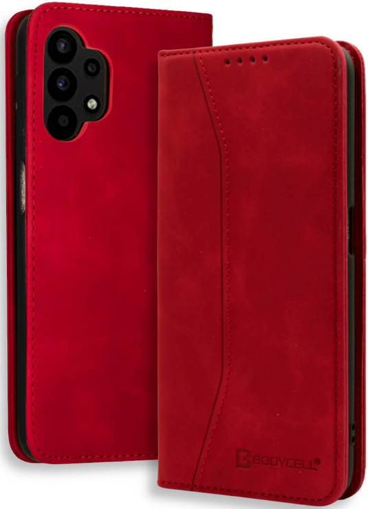 Bodycell Θήκη - Πορτοφόλι Samsung Galaxy A32 5G - Red