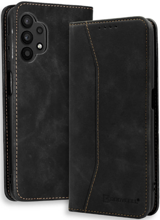 Bodycell Θήκη - Πορτοφόλι Samsung Galaxy A32 4G - Black