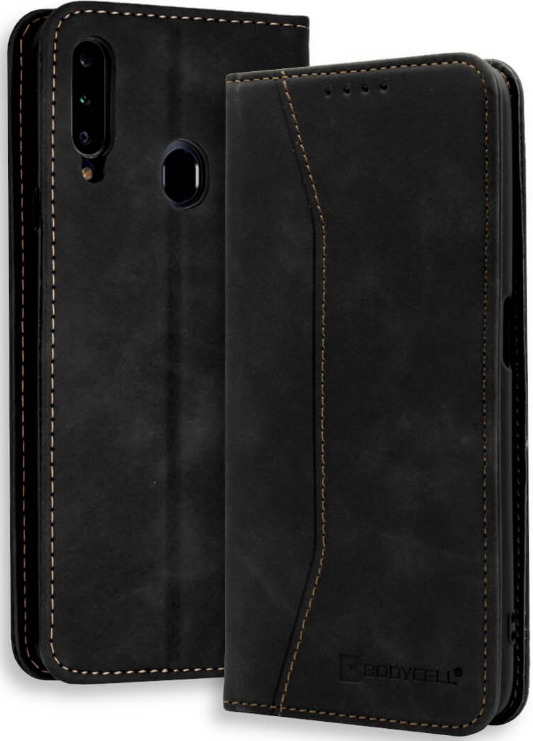 Bodycell Θήκη - Πορτοφόλι Samsung Galaxy A20s - Black