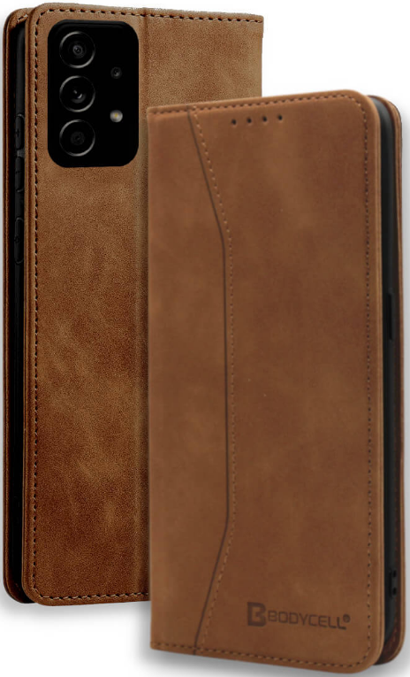 Bodycell Θήκη - Πορτοφόλι Samsung Galaxy A23 - Brown