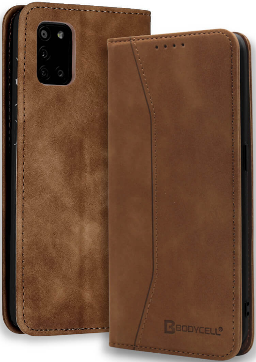 Bodycell Θήκη - Πορτοφόλι Samsung Galaxy A31 - Brown