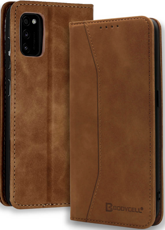 Bodycell Θήκη - Πορτοφόλι Samsung Galaxy A41 - Brown