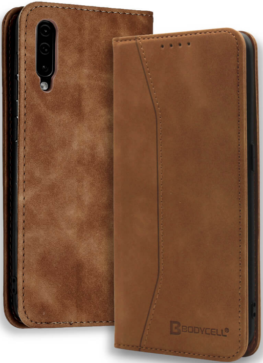 Bodycell Θήκη - Πορτοφόλι Samsung Galaxy A50 / A30s - Brown