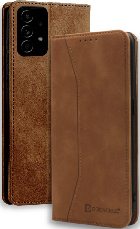 Bodycell Θήκη - Πορτοφόλι Samsung Galaxy A53 5G - Brown