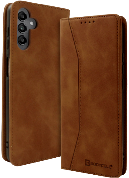 Bodycell Θήκη - Πορτοφόλι Samsung Galaxy A54 - Brown