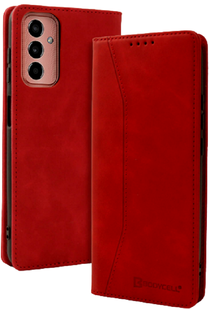Bodycell Θήκη - Πορτοφόλι Samsung Galaxy M13 4G - Red (5206015015328)