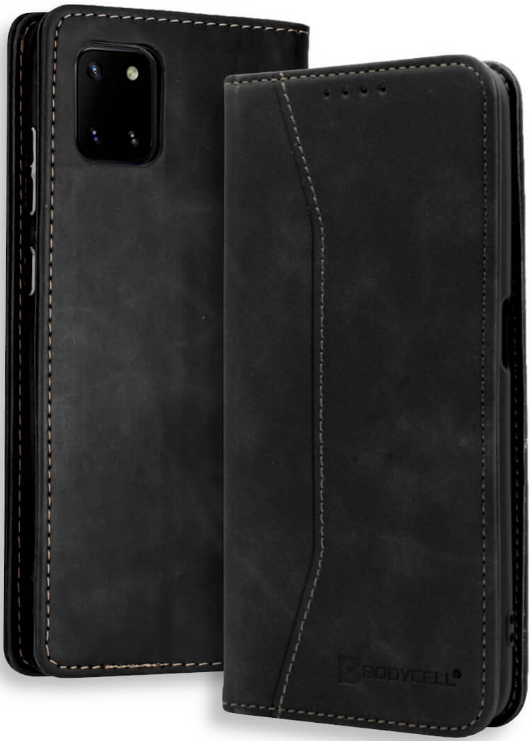 Bodycell Θήκη - Πορτοφόλι Samsung Galaxy Note 10 Lite - Black