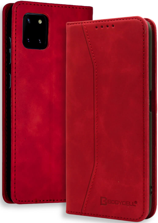 Bodycell Θήκη - Πορτοφόλι Samsung Galaxy Note 10 Lite - Red
