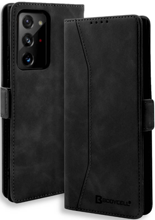 Bodycell Θήκη - Πορτοφόλι Samsung Galaxy Note 20 Ultra - Black