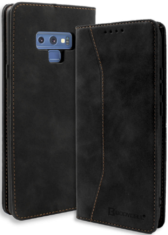 Bodycell Θήκη - Πορτοφόλι Samsung Galaxy Note 9 - Black (5206015011382)