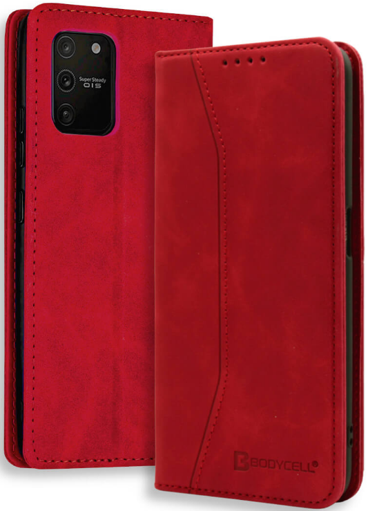 Bodycell Θήκη - Πορτοφόλι Samsung Galaxy S10 Lite - Red