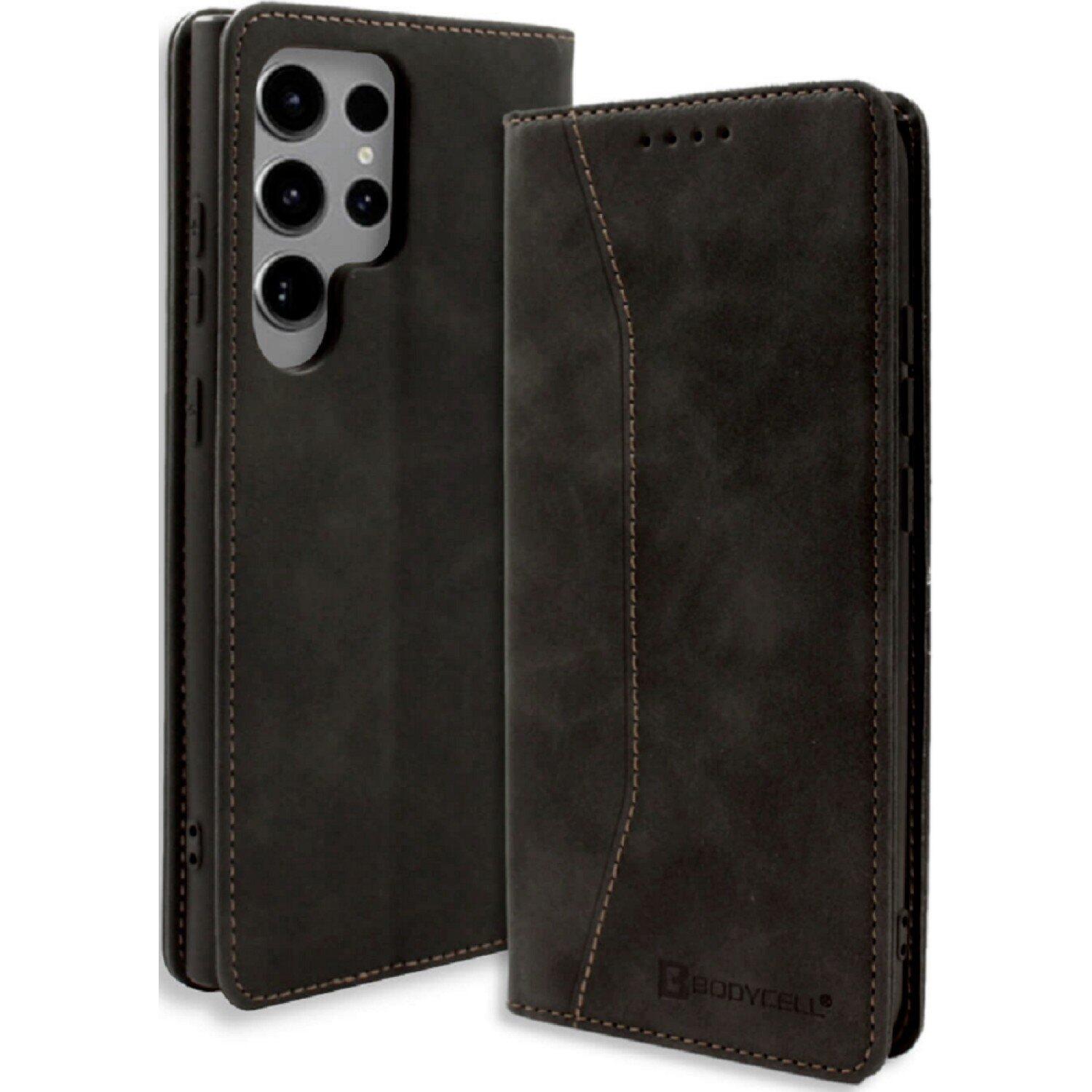 Bodycell Θήκη - Πορτοφόλι Samsung Galaxy S23 Ultra - Black