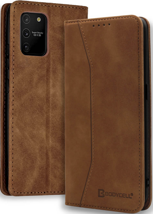 Bodycell Θήκη - Πορτοφόλι Samsung Galaxy S10 Lite - Brown