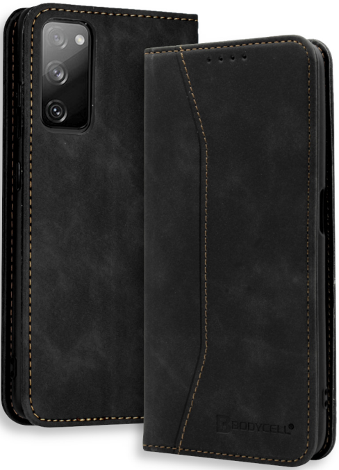 Bodycell Θήκη - Πορτοφόλι Samsung Galaxy S20 FE - Black