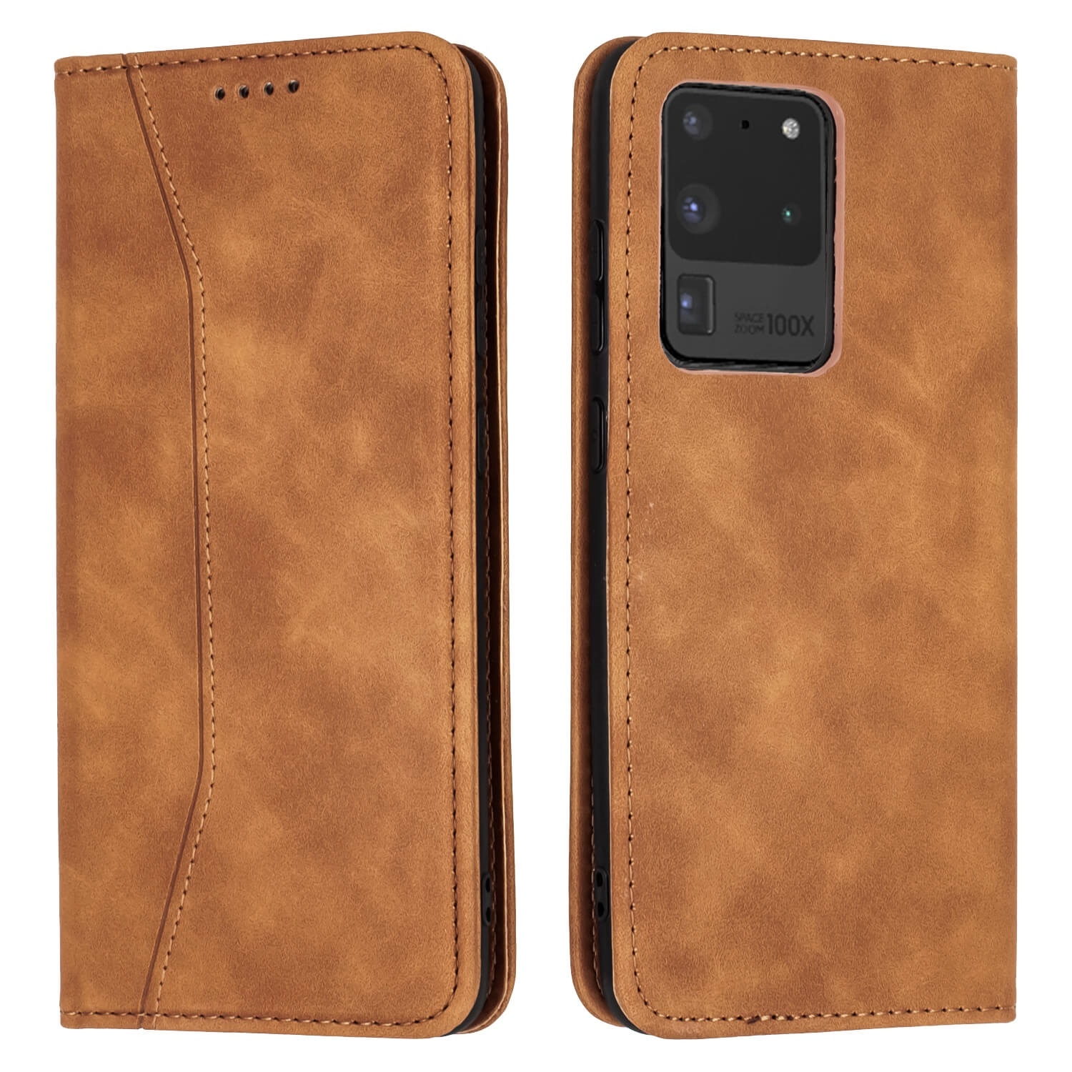 Bodycell Θήκη - Πορτοφόλι Samsung Galaxy S20 Ultra - Brown 