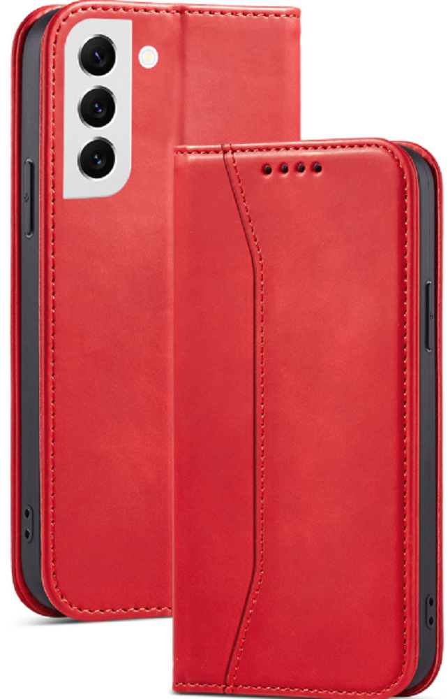 Bodycell Θήκη - Πορτοφόλι Samsung Galaxy S22 5G - Red (5206015058691)