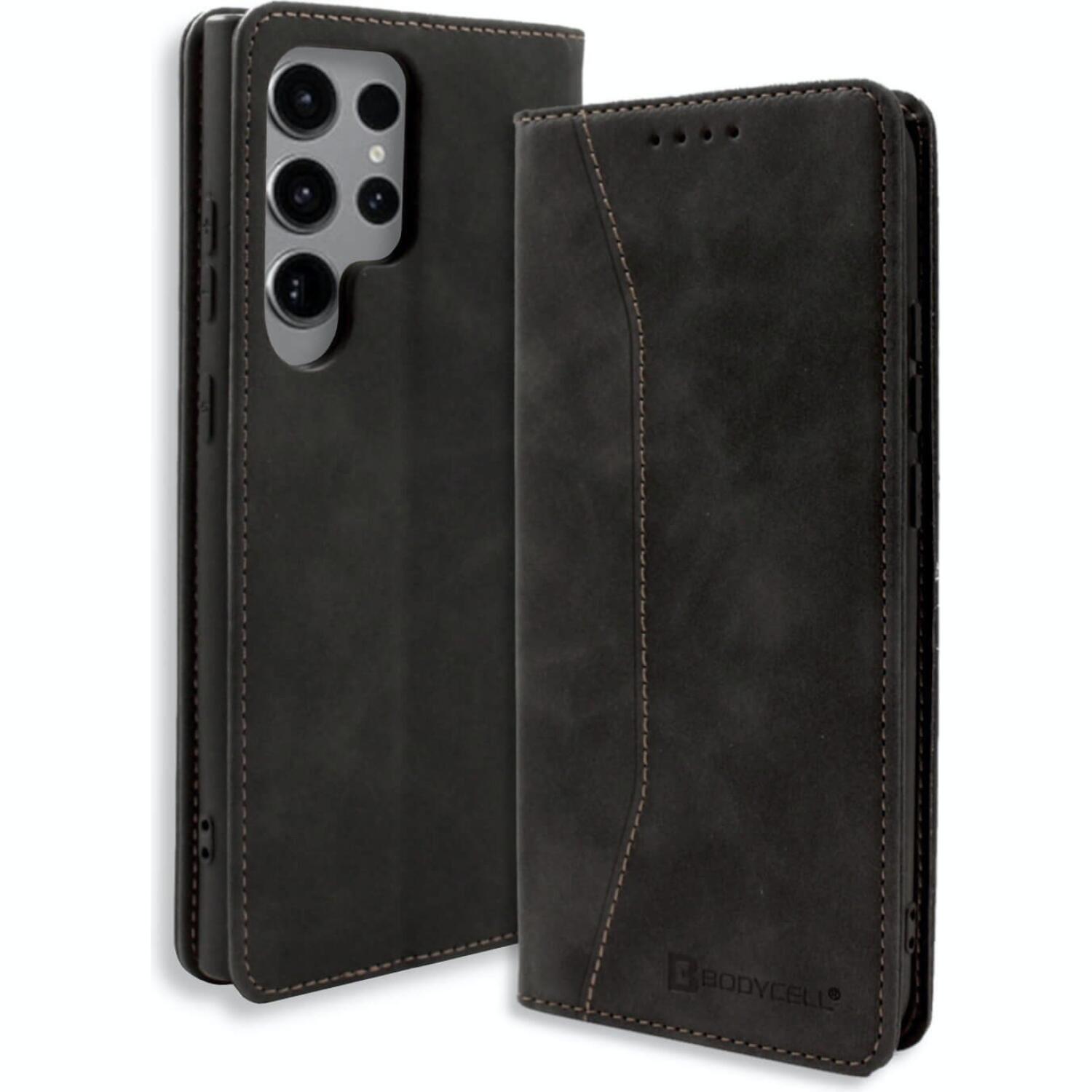 Bodycell Θήκη - Πορτοφόλι Samsung Galaxy S22 Ultra 5G - Black