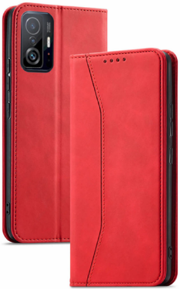 Bodycell Θήκη - Πορτοφόλι Xiaomi 11T / 11T Pro - Red