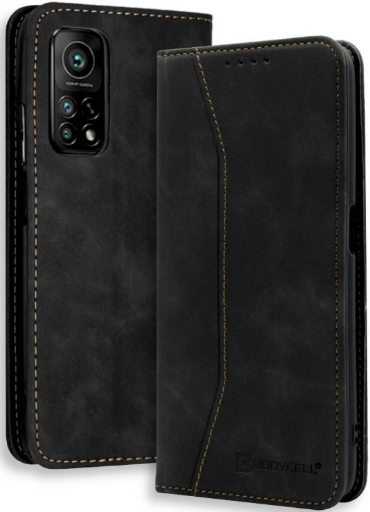 Bodycell Θήκη - Πορτοφόλι Xiaomi Mi 10T / 10T Pro - Black