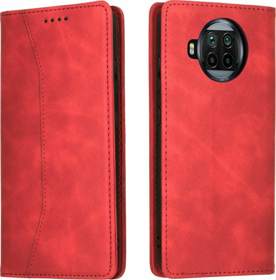 Bodycell Θήκη - Πορτοφόλι Xiaomi Mi 10T Lite - Red