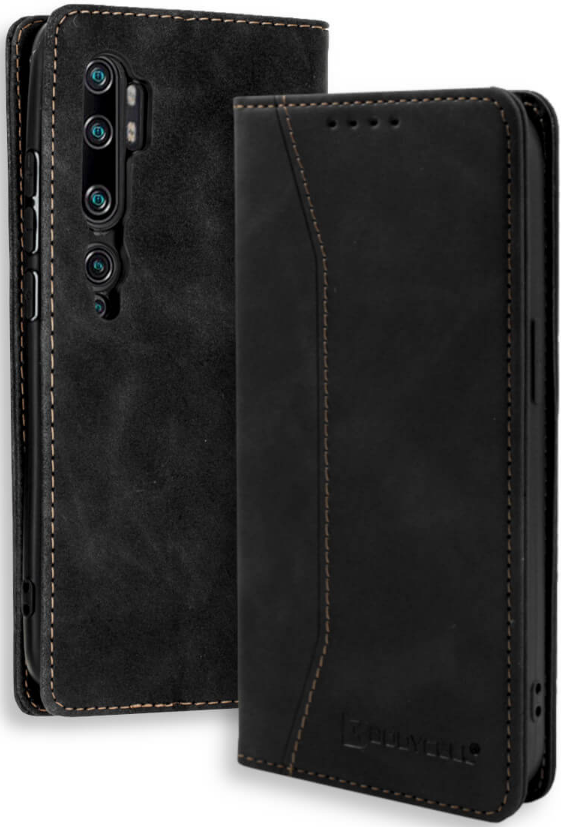 Bodycell Θήκη - Πορτοφόλι Xiaomi Mi Note 10 / Mi Note 10 Pro - Black