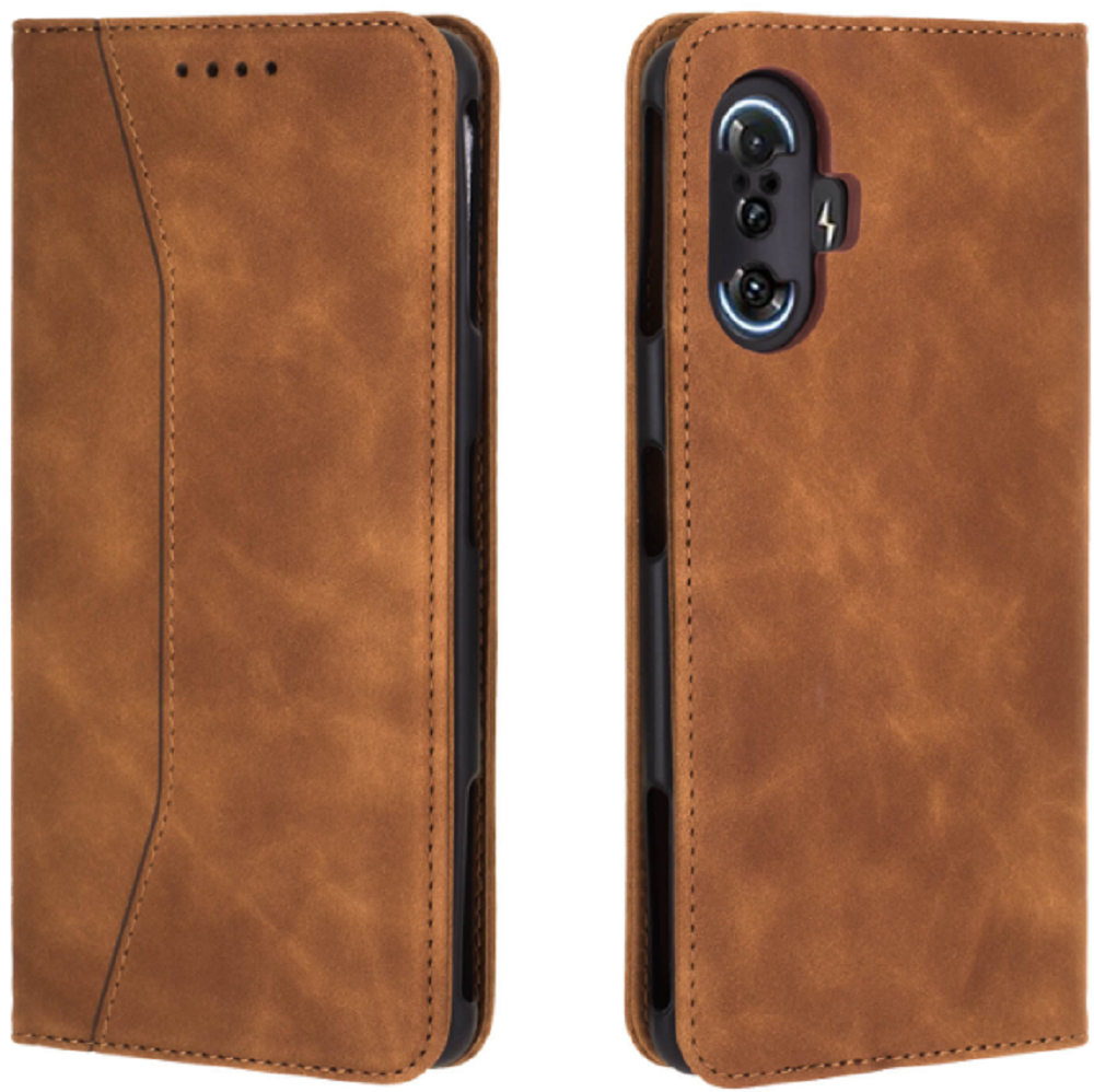 Bodycell Θήκη - Πορτοφόλι Xiaomi Poco F3 GT - Brown