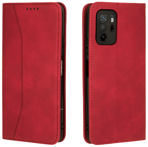 Bodycell Θήκη - Πορτοφόλι Xiaomi Poco M3 Pro 5G - Red