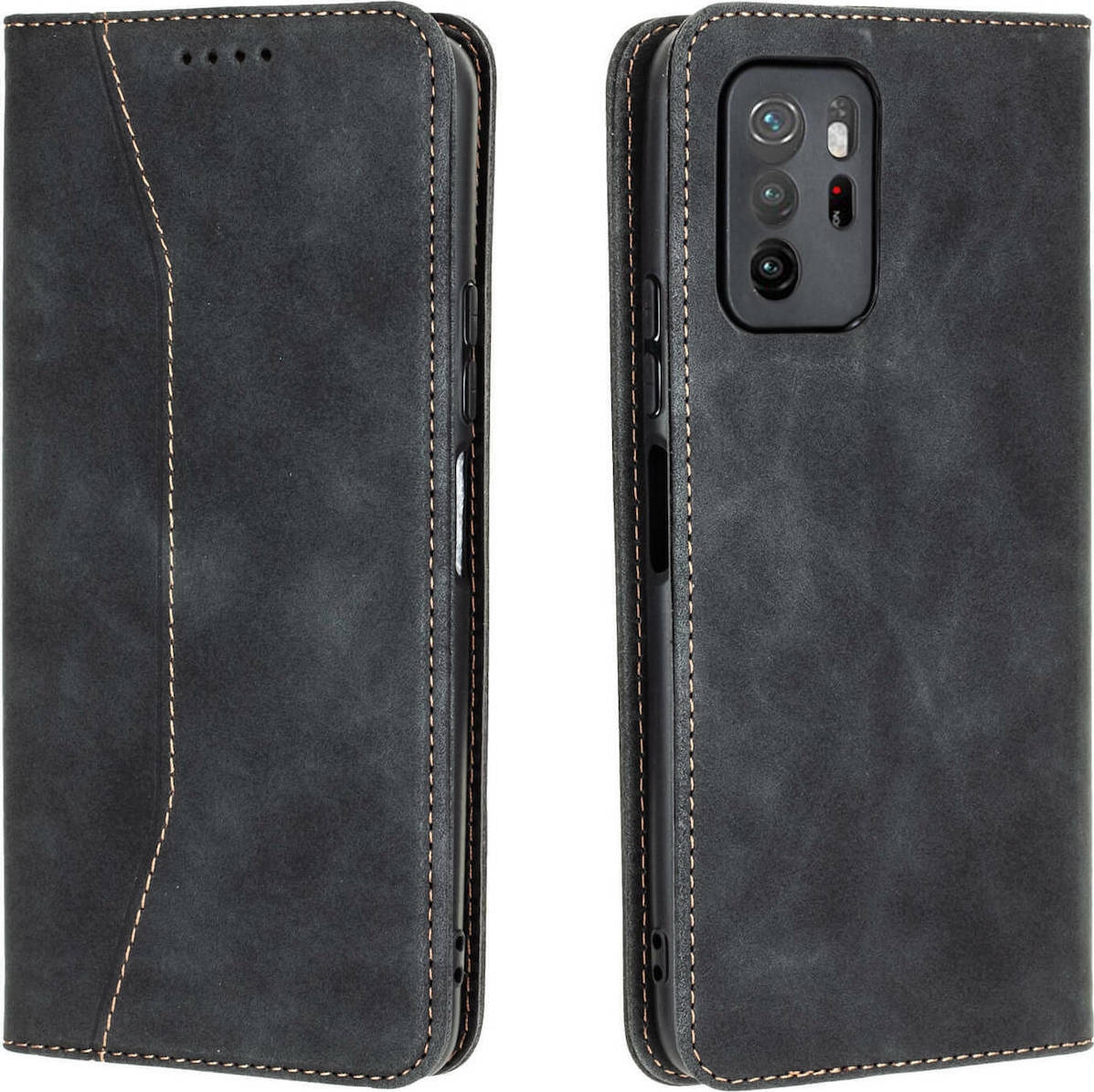 Bodycell Θήκη - Πορτοφόλι Xiaomi Poco M3 Pro 5G - Black