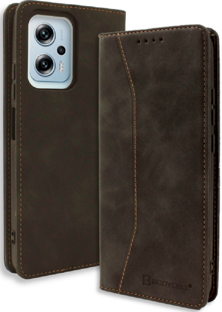 Bodycell Θήκη - Πορτοφόλι Xiaomi Poco X4 GT - Black