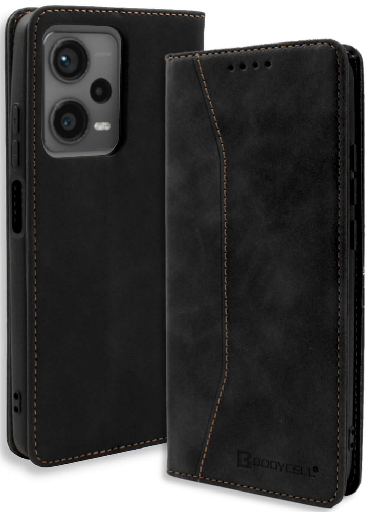 Bodycell Θήκη - Πορτοφόλι Xiaomi Poco X5 - Black