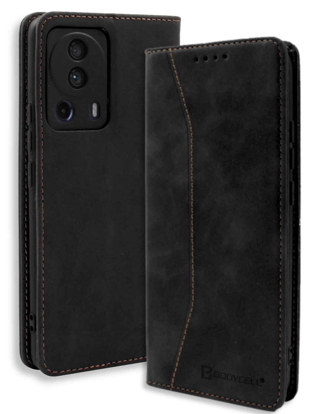 Bodycell Θήκη - Πορτοφόλι Xiaomi 13 Lite - Black