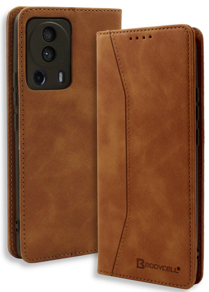 Bodycell Θήκη - Πορτοφόλι Xiaomi 13 Lite - Brown