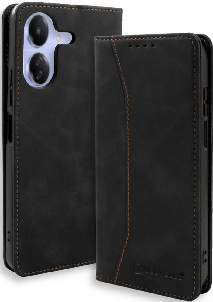 Bodycell Θήκη - Πορτοφόλι Xiaomi Redmi 13C 4G / Poco C65 - Black