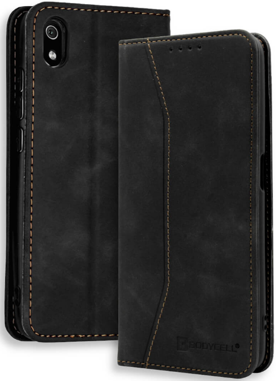 Bodycell Θήκη - Πορτοφόλι Xiaomi Redmi 7A - Black