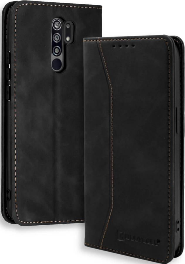 Bodycell Θήκη - Πορτοφόλι Xiaomi Redmi 9 - Black