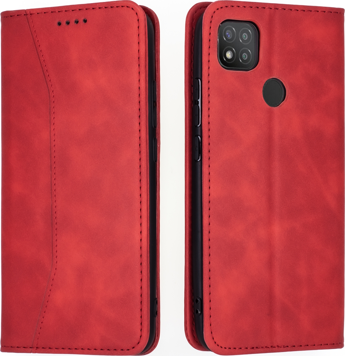 Bodycell Θήκη - Πορτοφόλι Xiaomi Redmi 9C - Red