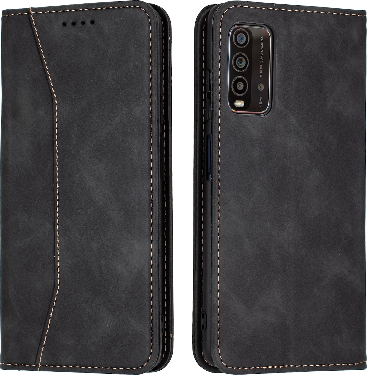 Bodycell Θήκη - Πορτοφόλι Xiaomi Redmi 9T - Black
