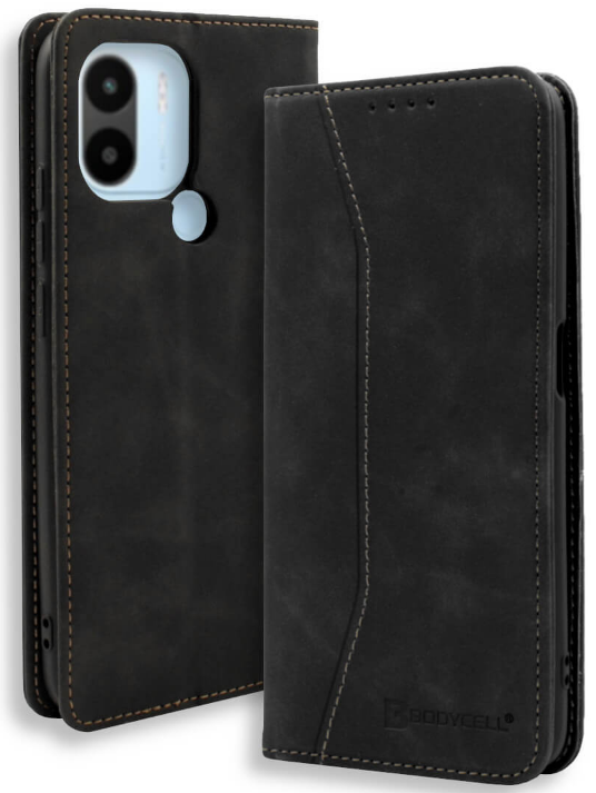 Bodycell Θήκη - Πορτοφόλι Xiaomi Redmi A2 Plus / A1 Plus - Black (5206015021893)