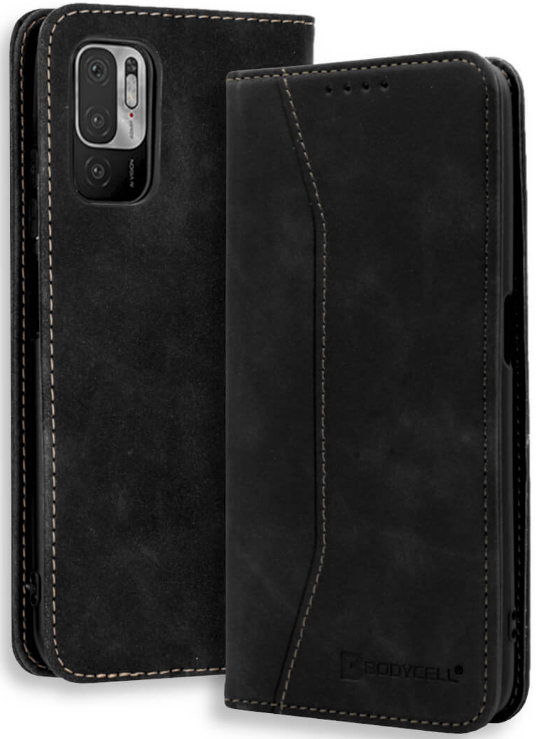 Bodycell Θήκη - Πορτοφόλι Xiaomi Redmi Note 10 5G - Black