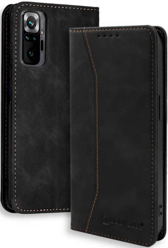 Bodycell Θήκη - Πορτοφόλι Xiaomi Redmi Note 10 Pro - Black
