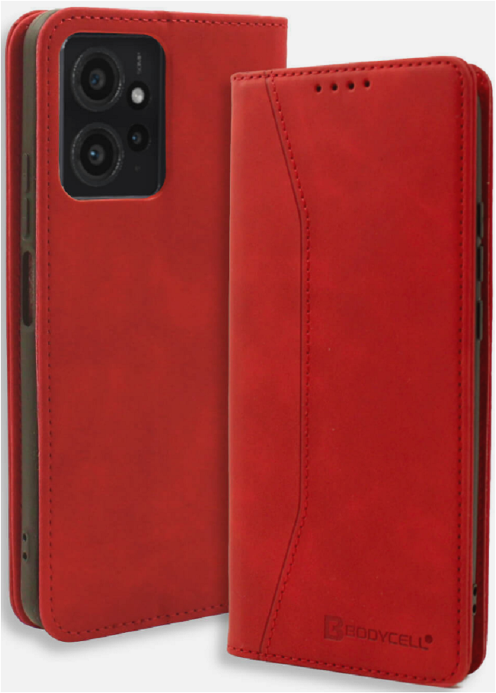 Bodycell Θήκη - Πορτοφόλι Xiaomi Redmi Note 12 4G - Red